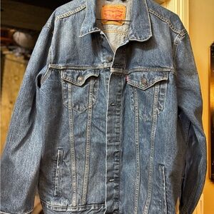 Levi's Blue Lightweight Shirt Jacket with Vintage Look